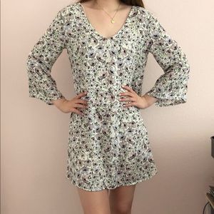 Free Press white floral dress